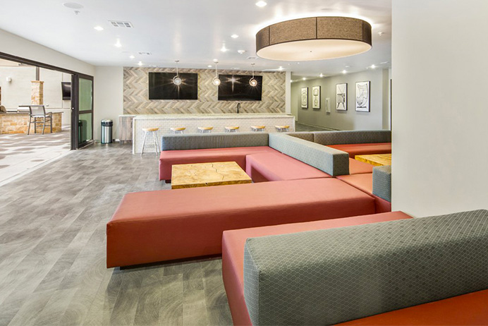 Couches in lounge