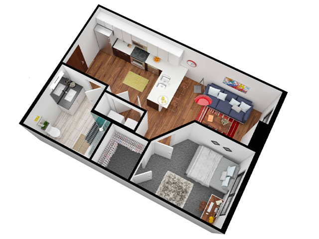 A2 Floor plan layout