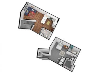 A3 Penthouse Floor plan layout