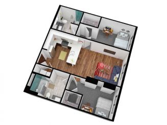 B1 Floor plan layout