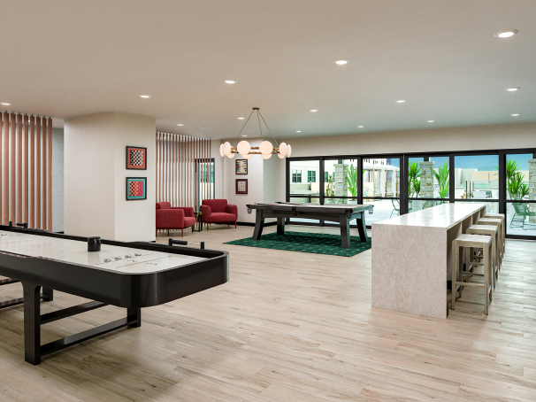 Clubroom area