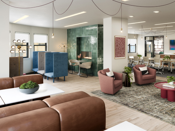 Cafe and Seating area in clubroom