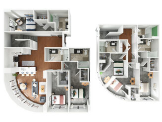 F1 Penthouse Floor plan layout