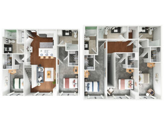 E2 Penthouse Floor plan layout