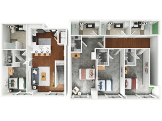 D2 Floor plan layout