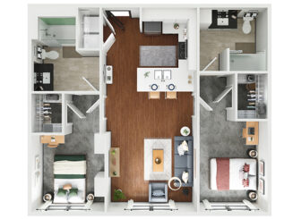 B1 Floor plan layout